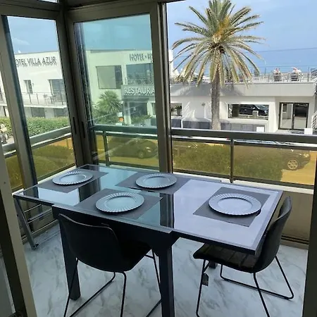 Apartmán Studio Azur - Ocean Front View In Fully Renovated Studio *